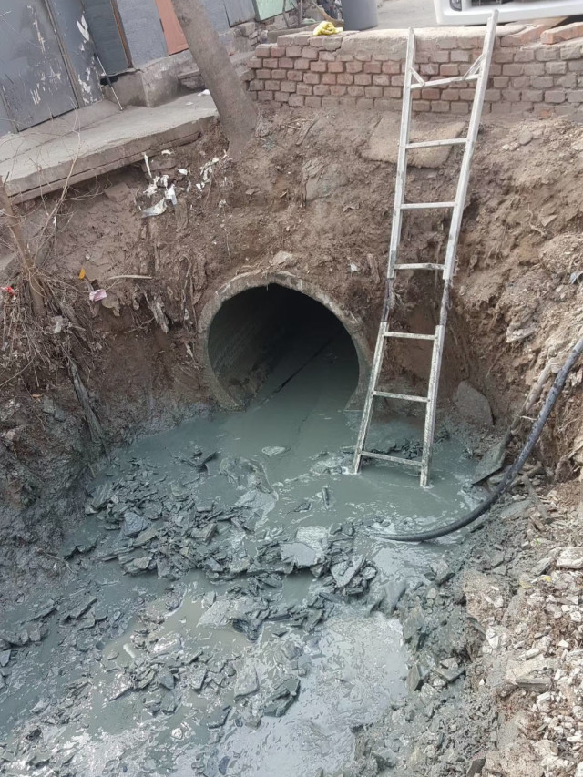 井陉矿管道清洗