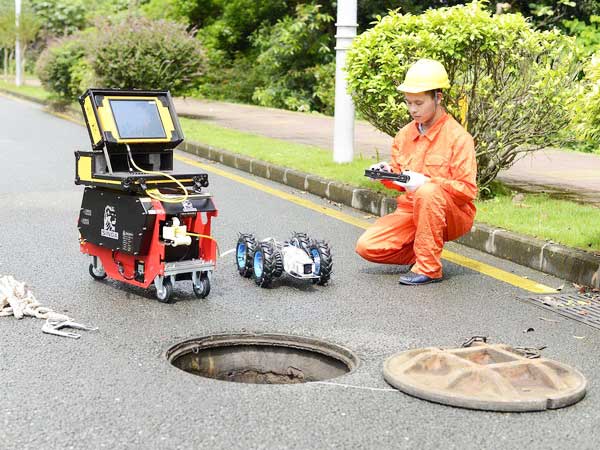 井陉矿管道机器人检测