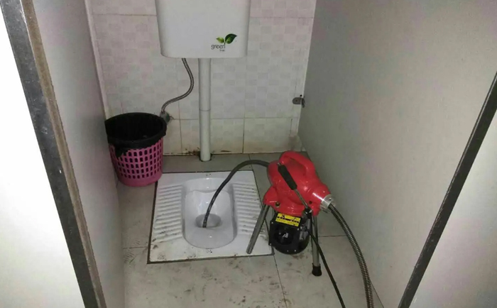 井陉矿蹲便疏通