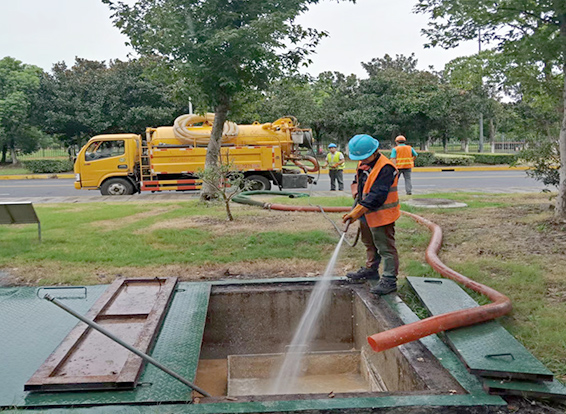 井陉矿化油池清理