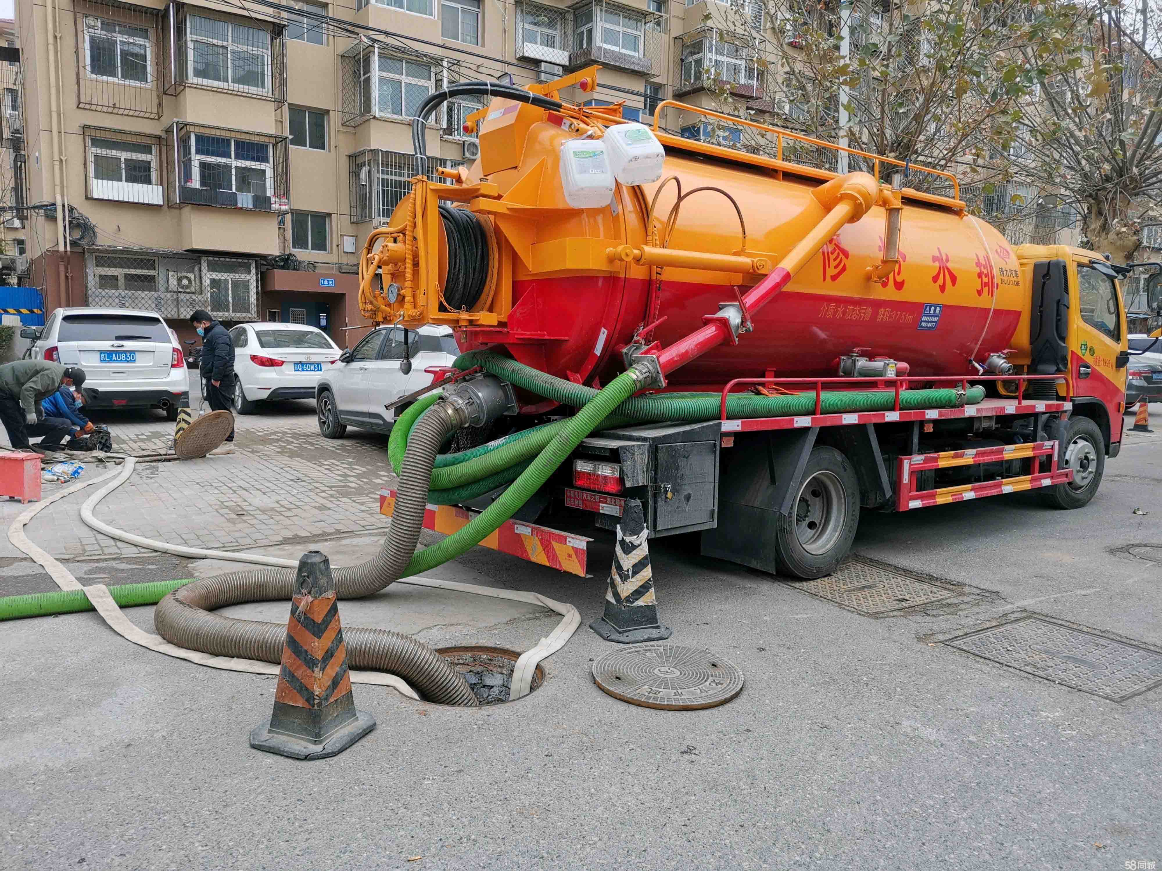 井陉矿抽粪吸污