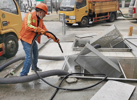 井陉矿隔油池清理