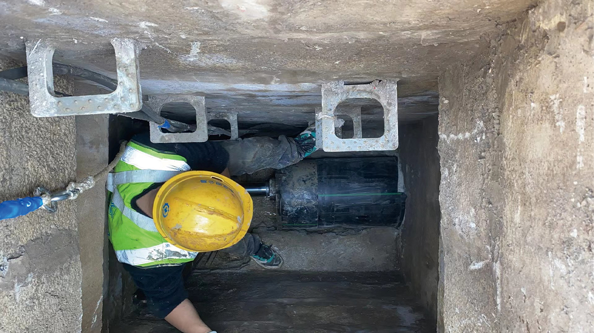 井陉矿HDPE短管内衬法